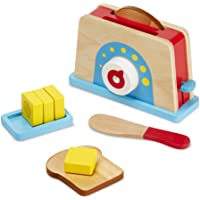Melissa &amp- Doug Bread &amp- Butter Toaster Set- Multicolor (19344)